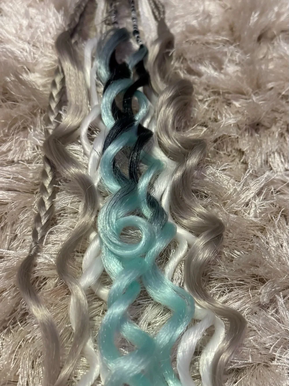 Handmade hand applied